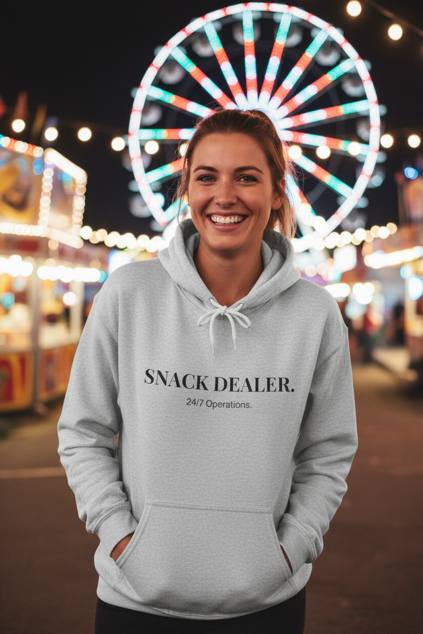 Sport Grey Hoodie Carnival Mockup