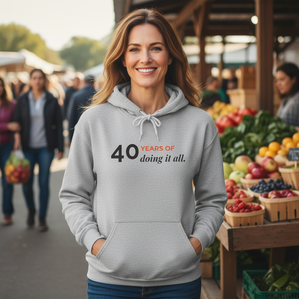 40 Years of Doing It All — Hoodie