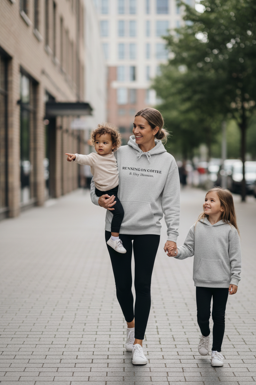 Sport Grey Hoodie Lifestyle