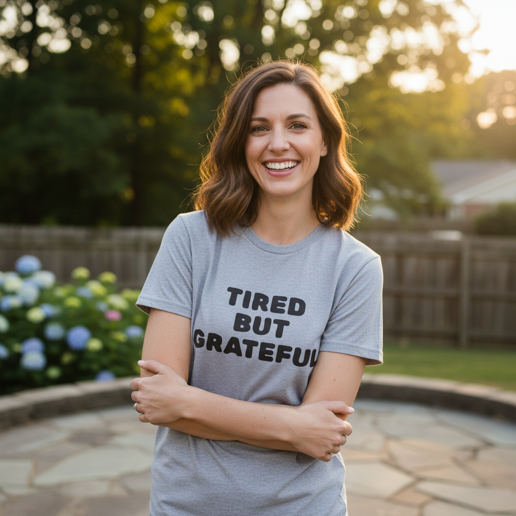 Tired But Grateful — T-Shirt