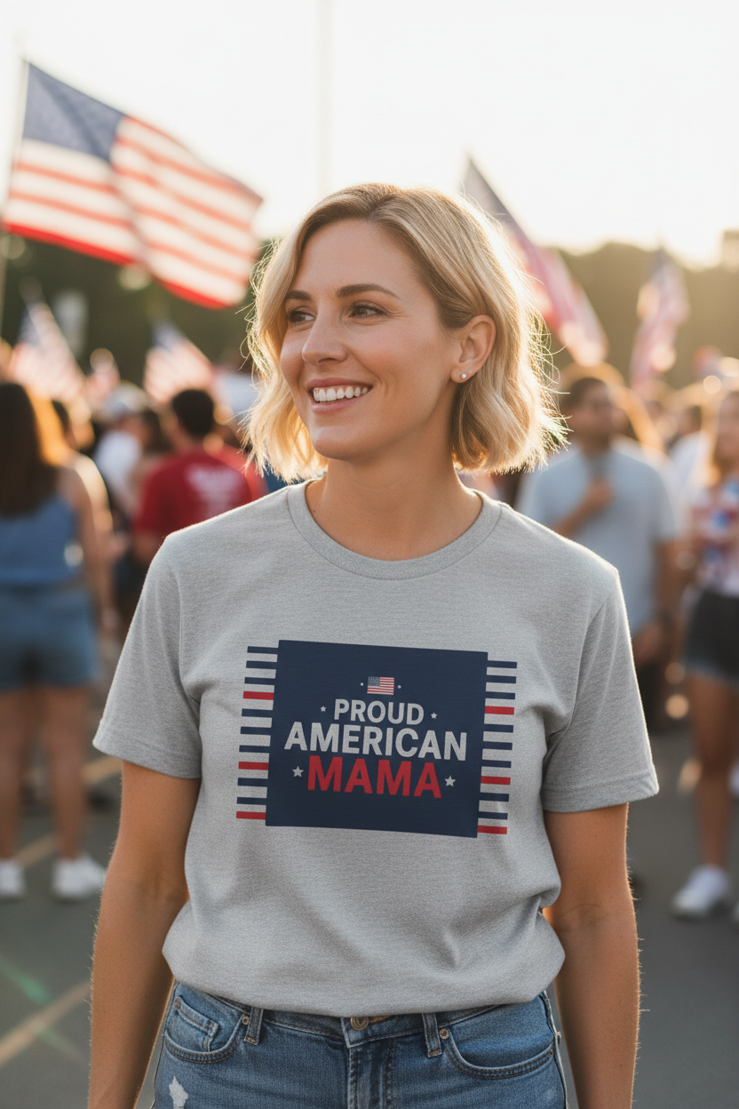 Sport Grey - Proud American Mama