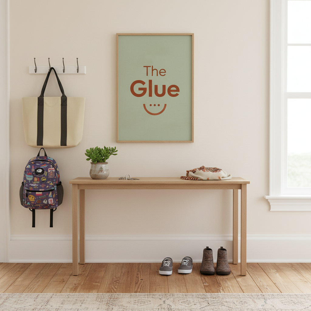 The Glue – Entryway Mockup 2