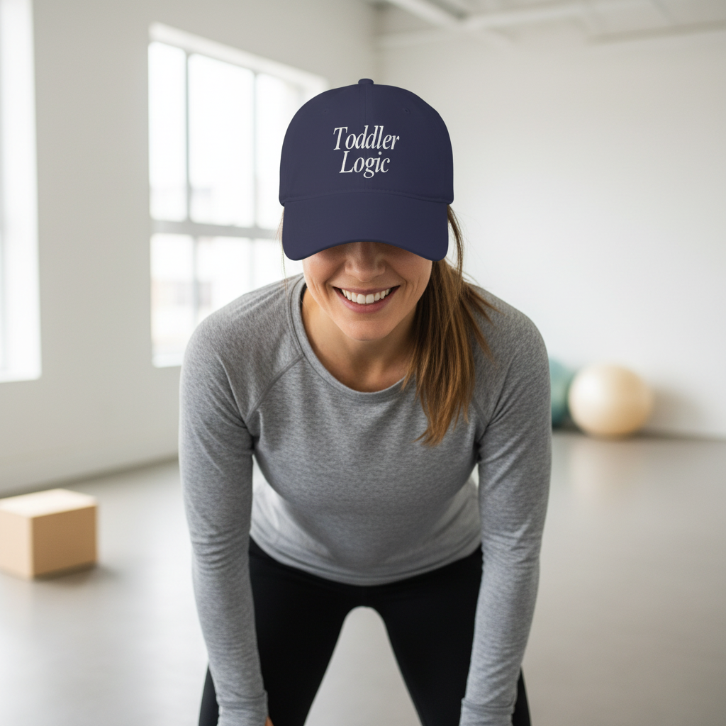 Toddler Logic Cap – Dark Navy Gym Lifestyle