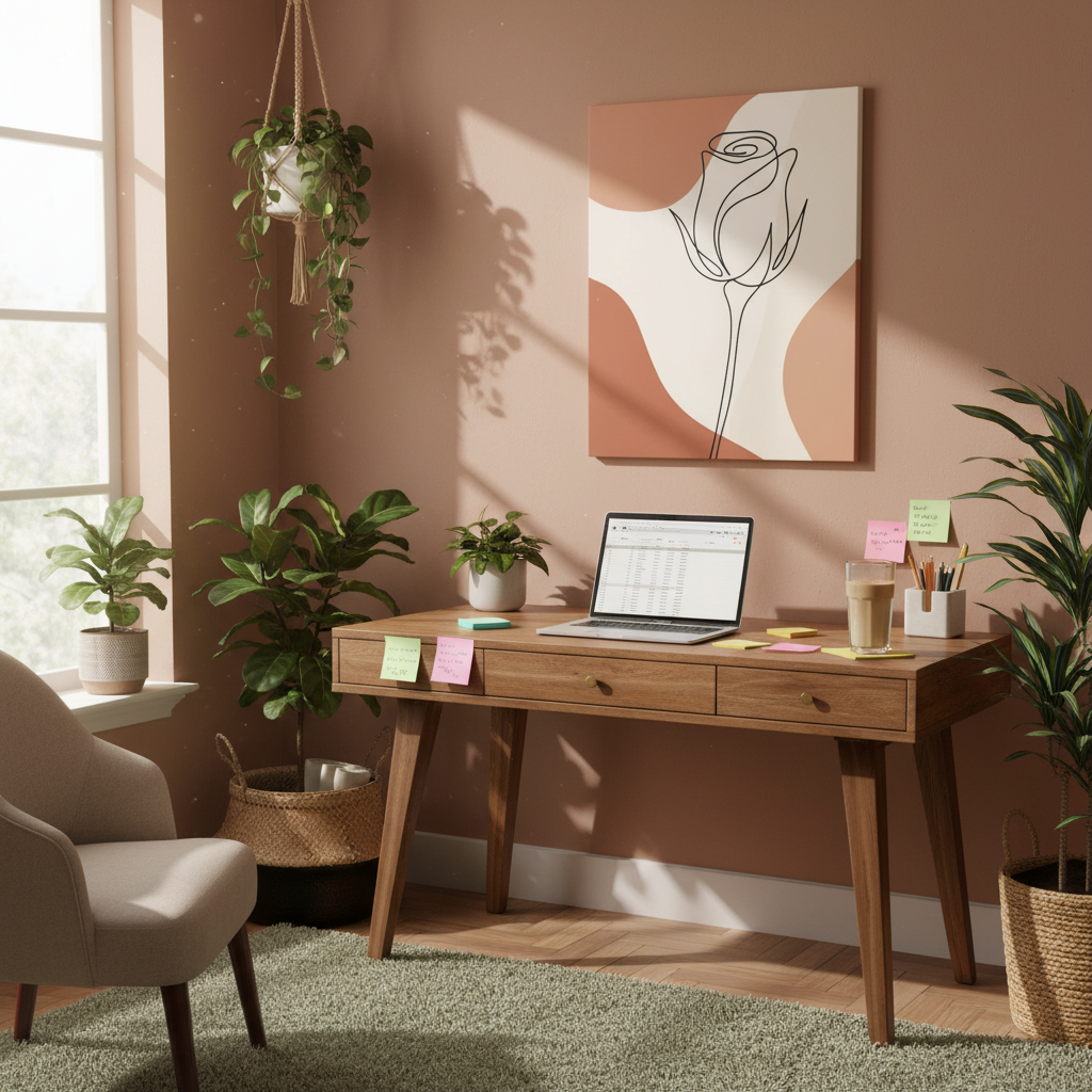 Version 3 – Earthy Boho-Modern