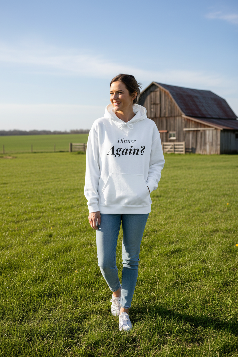 White Hoodie - Farm Lifestyle