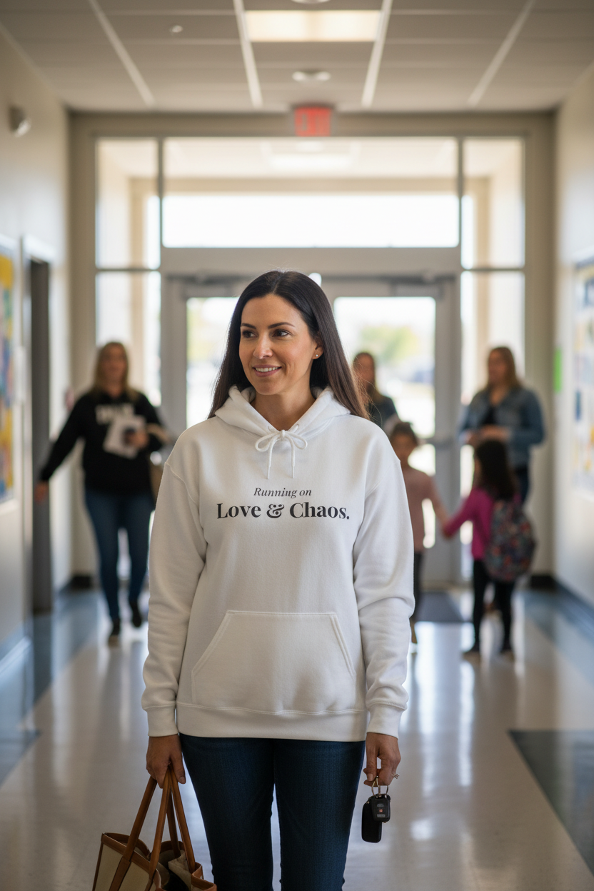 Running on Love & Chaos — Hoodie