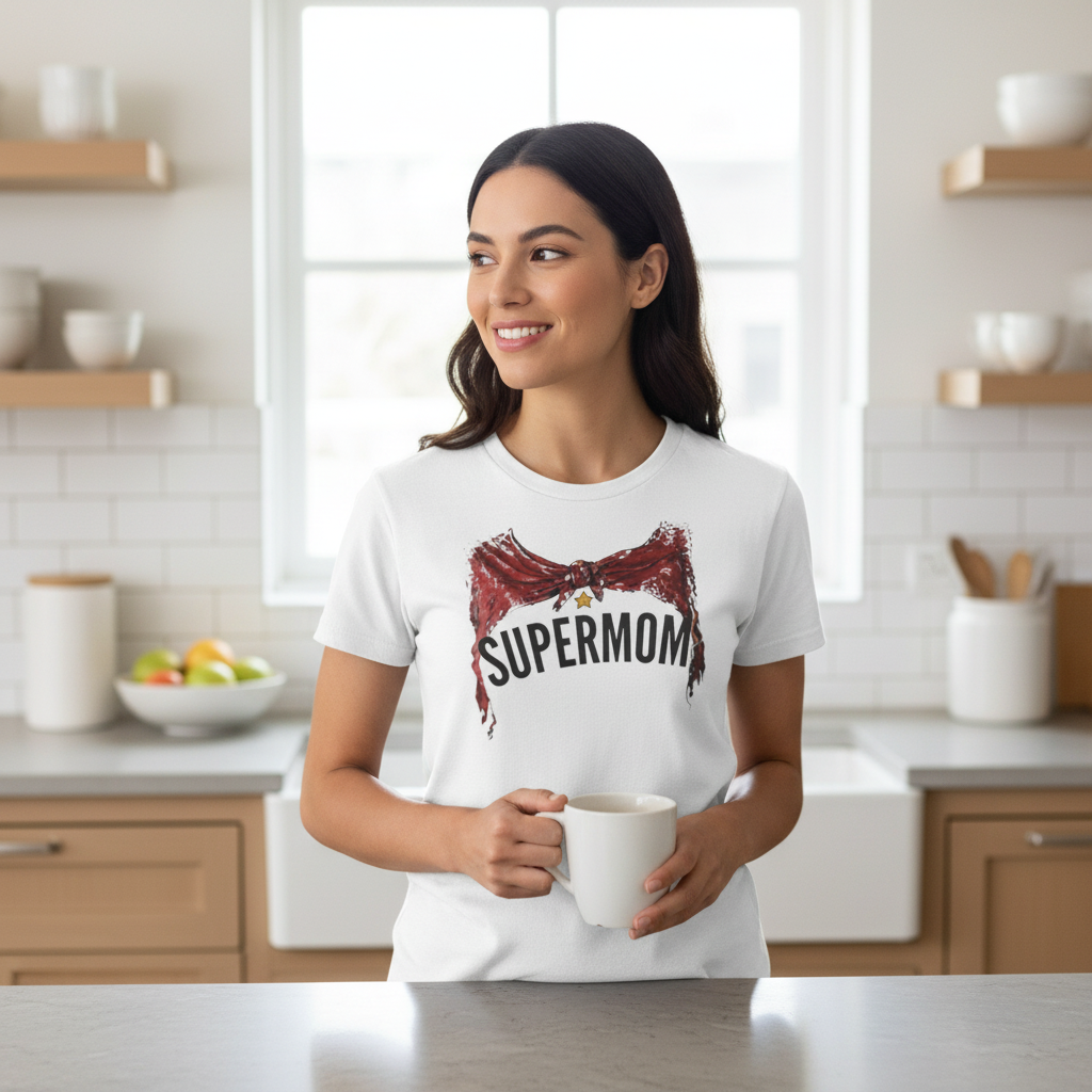 Supermom Cape — T-Shirt